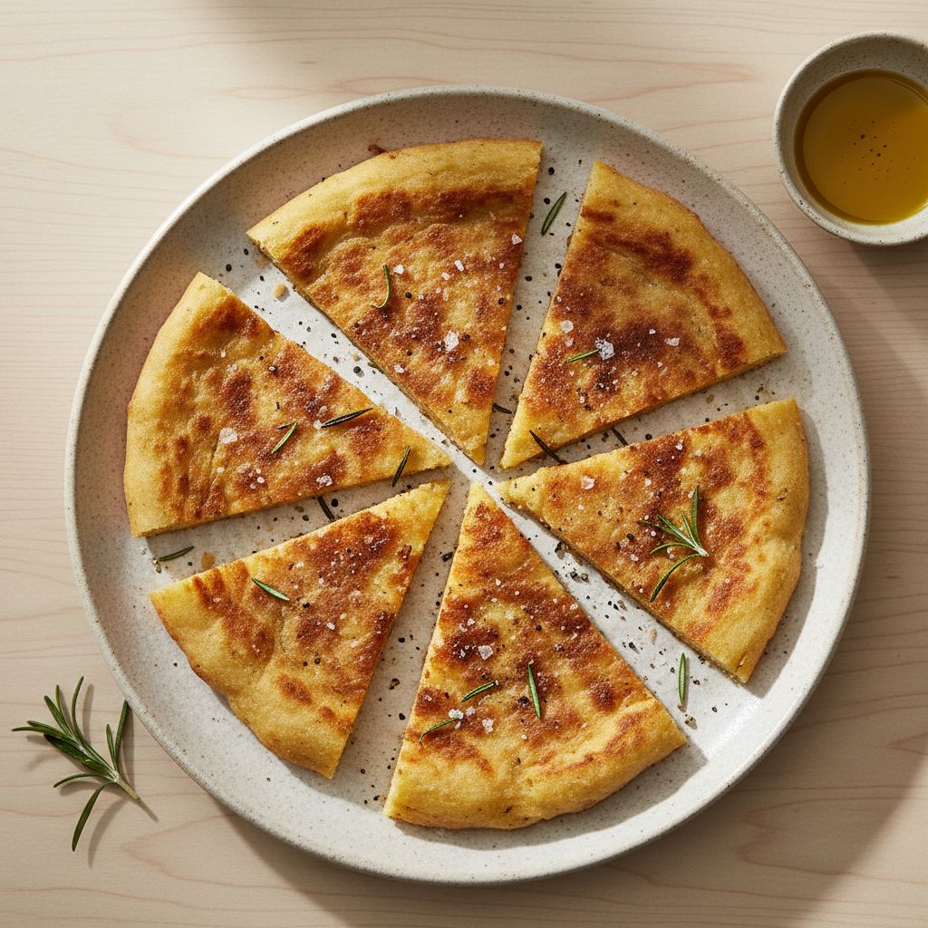 Cecina (Tuscan Chickpea Flatbread) — recipe cover
