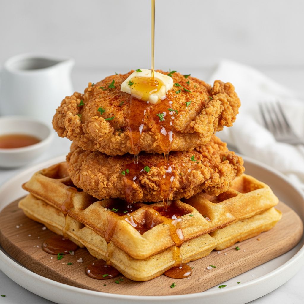 Chicken and Waffles — recipe cover