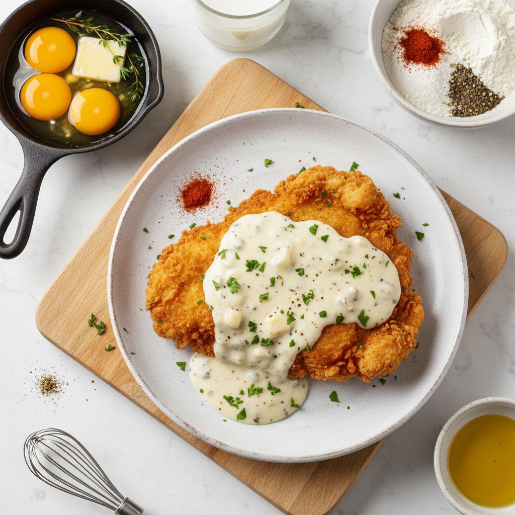 Chicken-fried steak — recipe cover