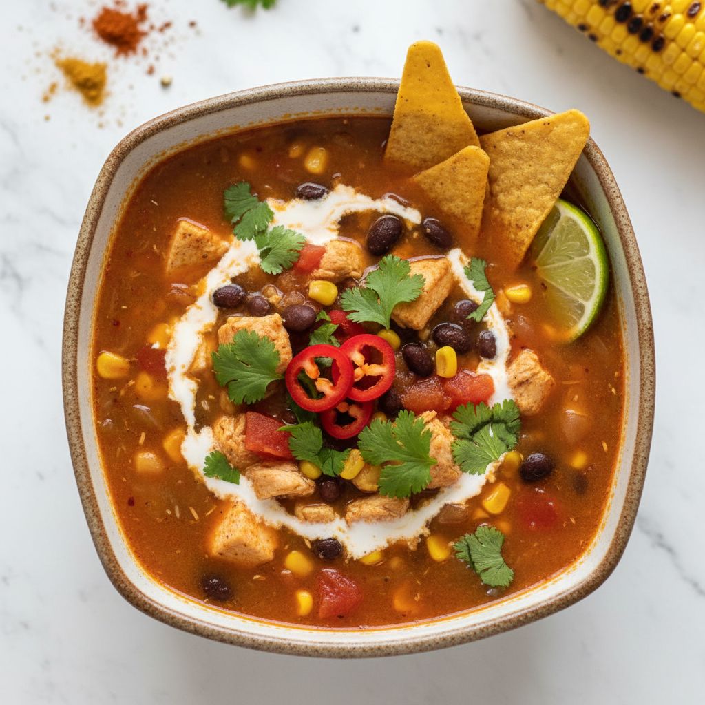 Chicken Tortilla Soup — recipe cover