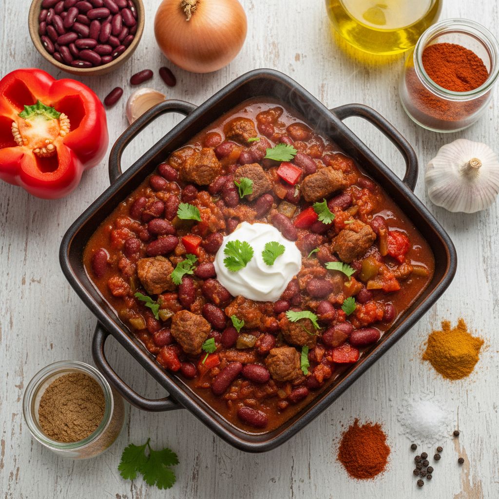 Classic American Beef Chili — recipe cover