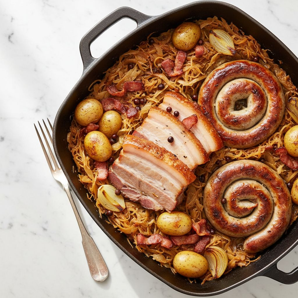Choucroute Garnie — recipe cover