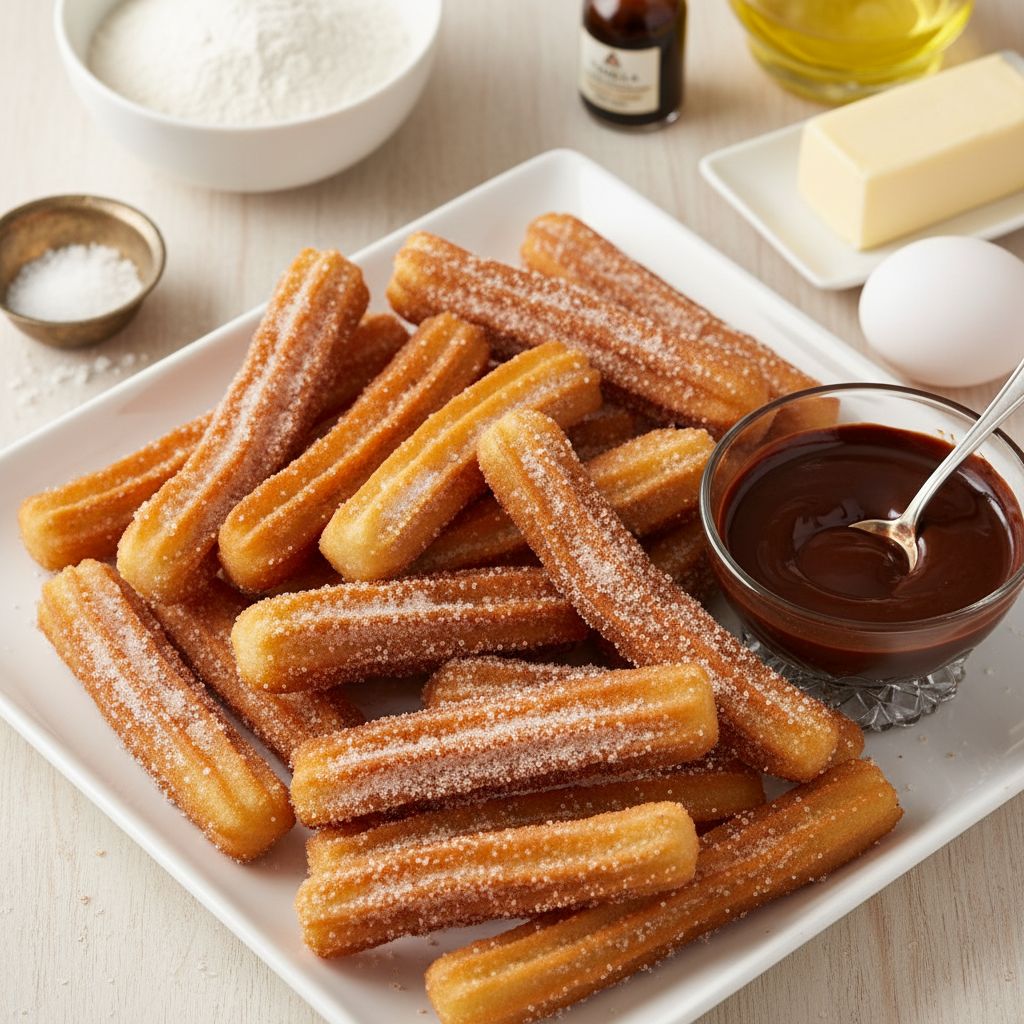 Classic Homemade Churros — recipe cover