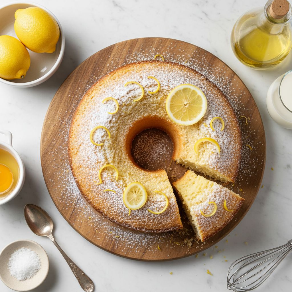 Italian Ciambella (Lemon Ring Cake) — recipe cover