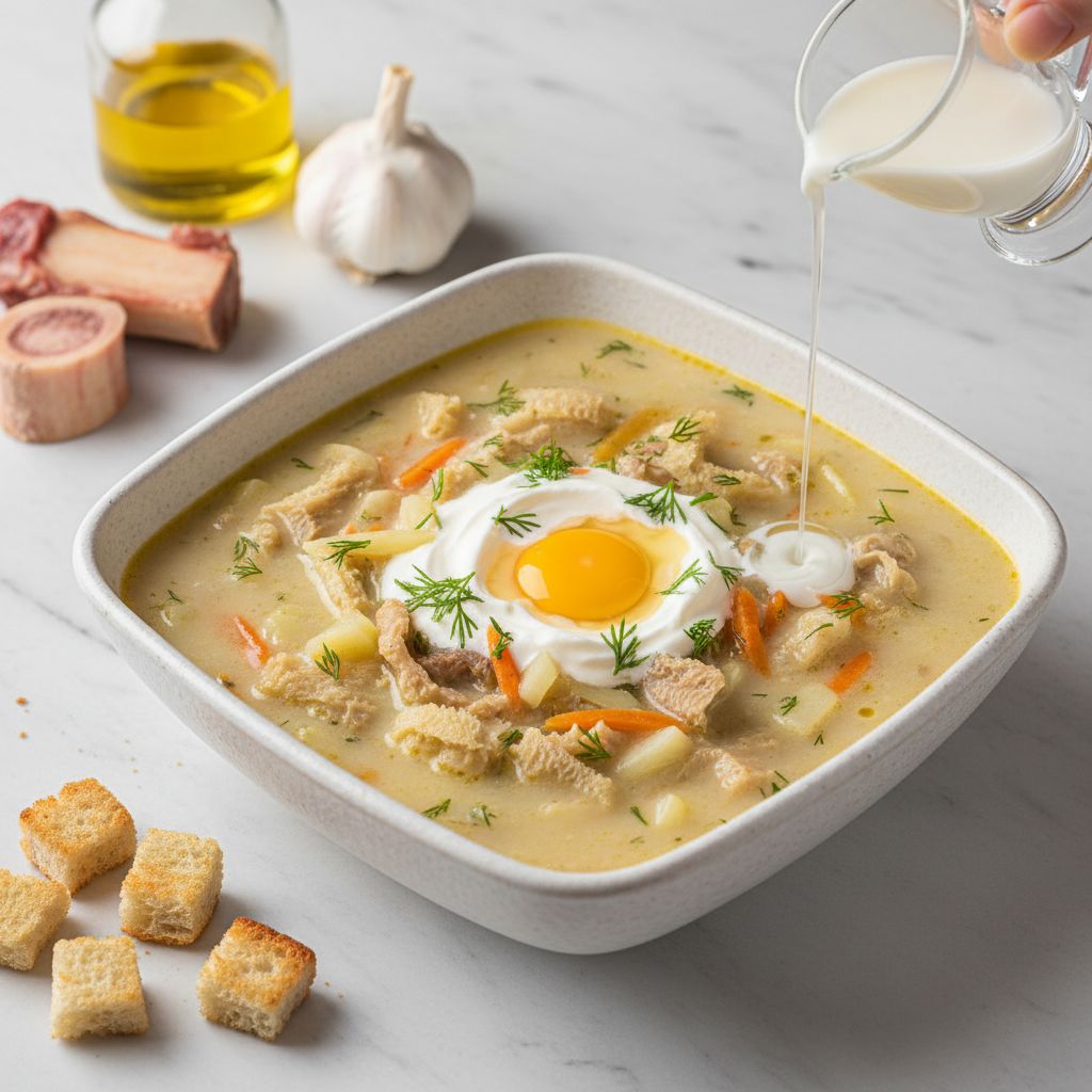 Ciorbă de burtă — recipe cover