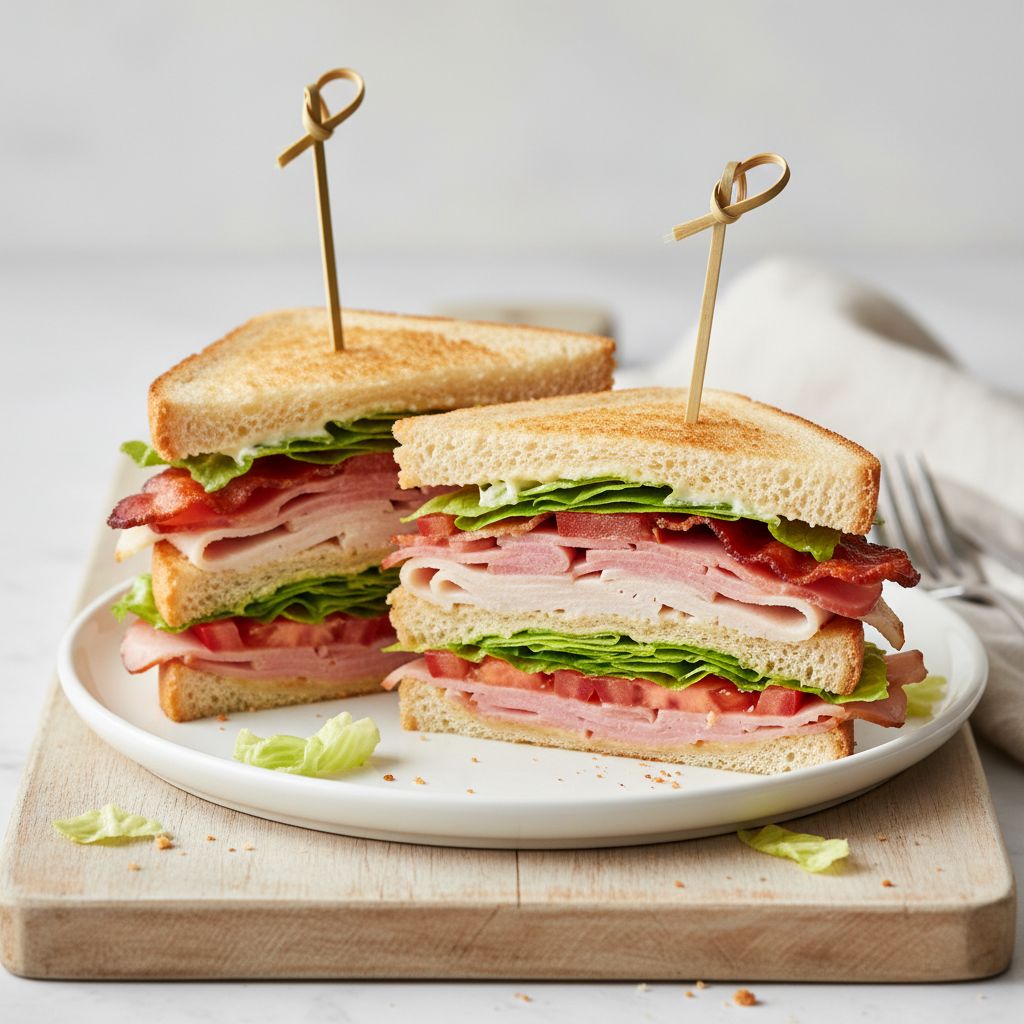 Classic American Club Sandwich — recipe cover