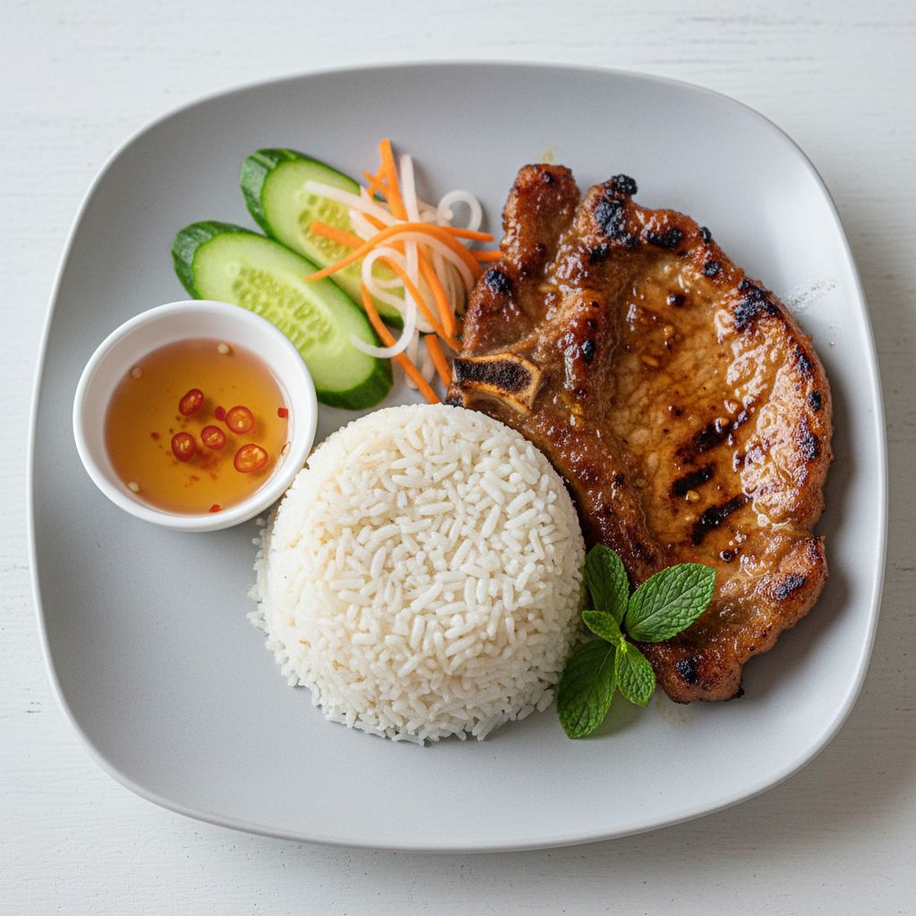 Cơm Tấm (Vietnamese Broken Rice with Grilled Pork) — recipe cover