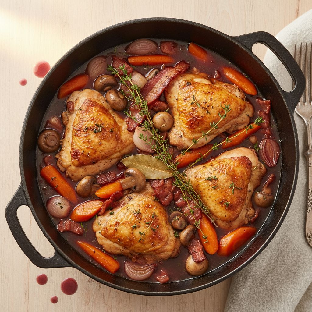 Coq au Vin — recipe cover