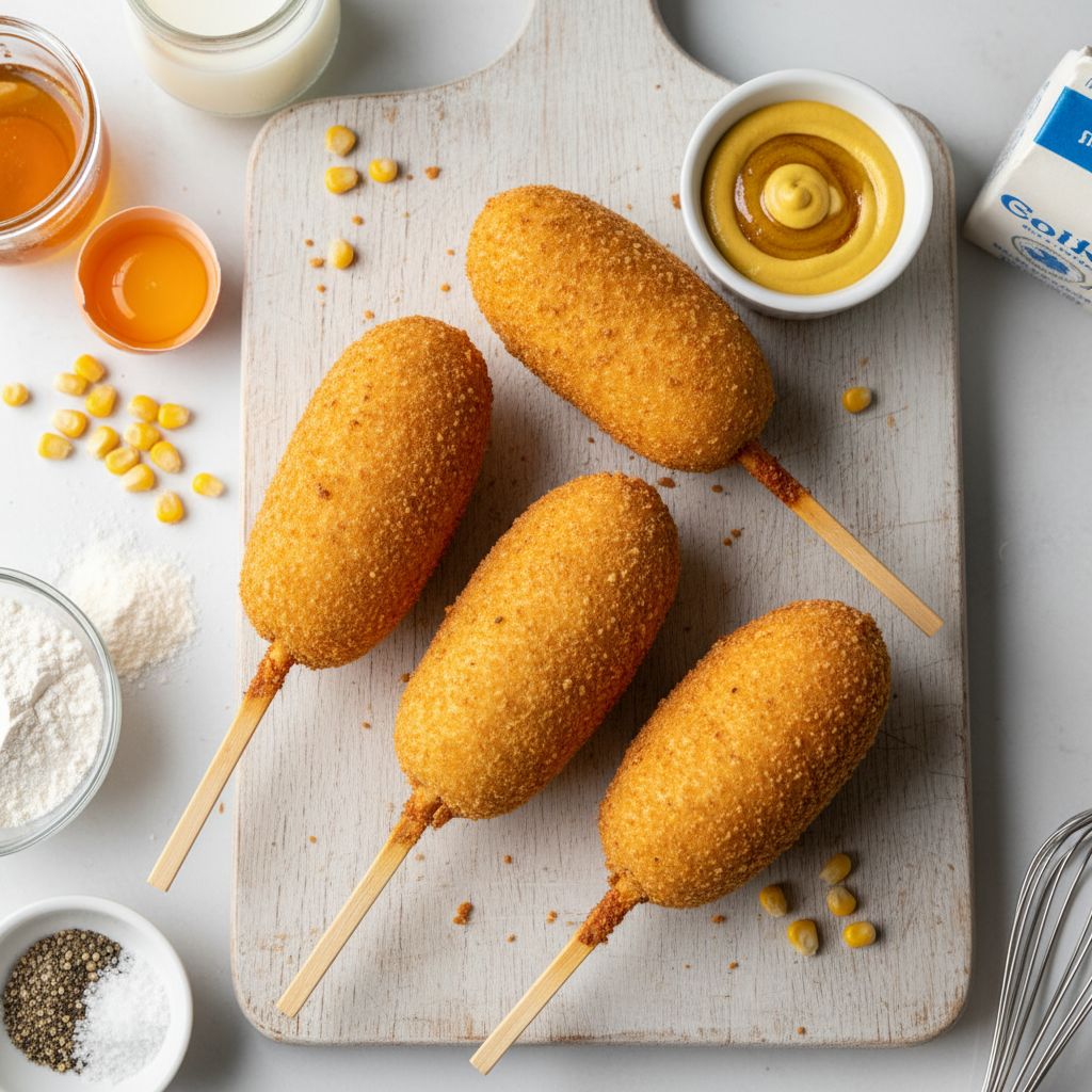 American Corn Dogs — recipe cover