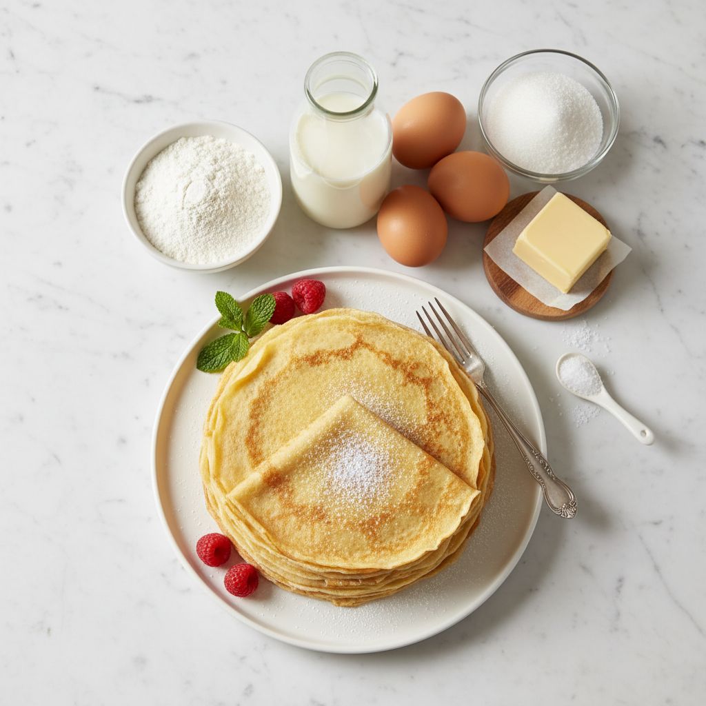 Classic French Crêpes — recipe cover