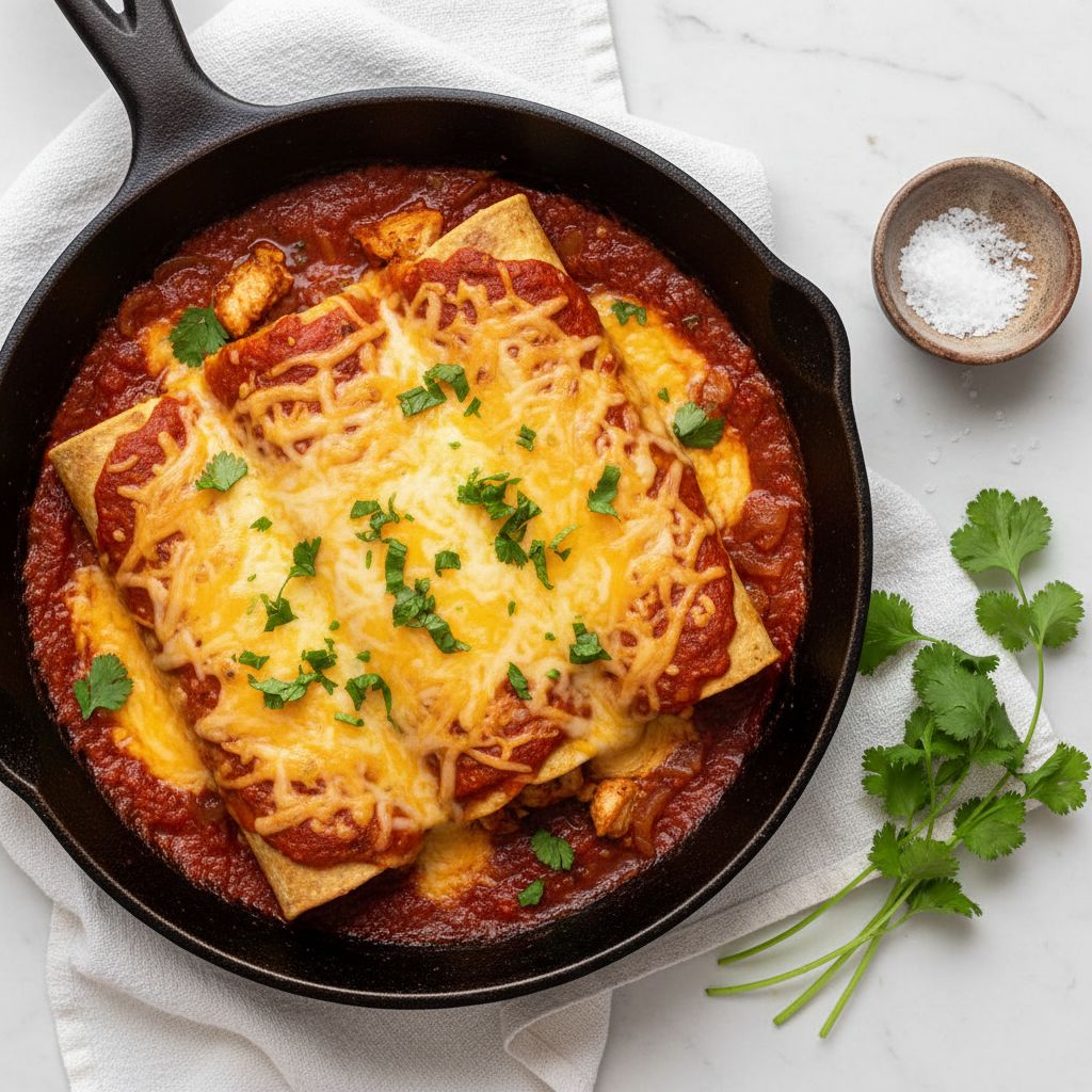 Classic Chicken Enchiladas — recipe cover