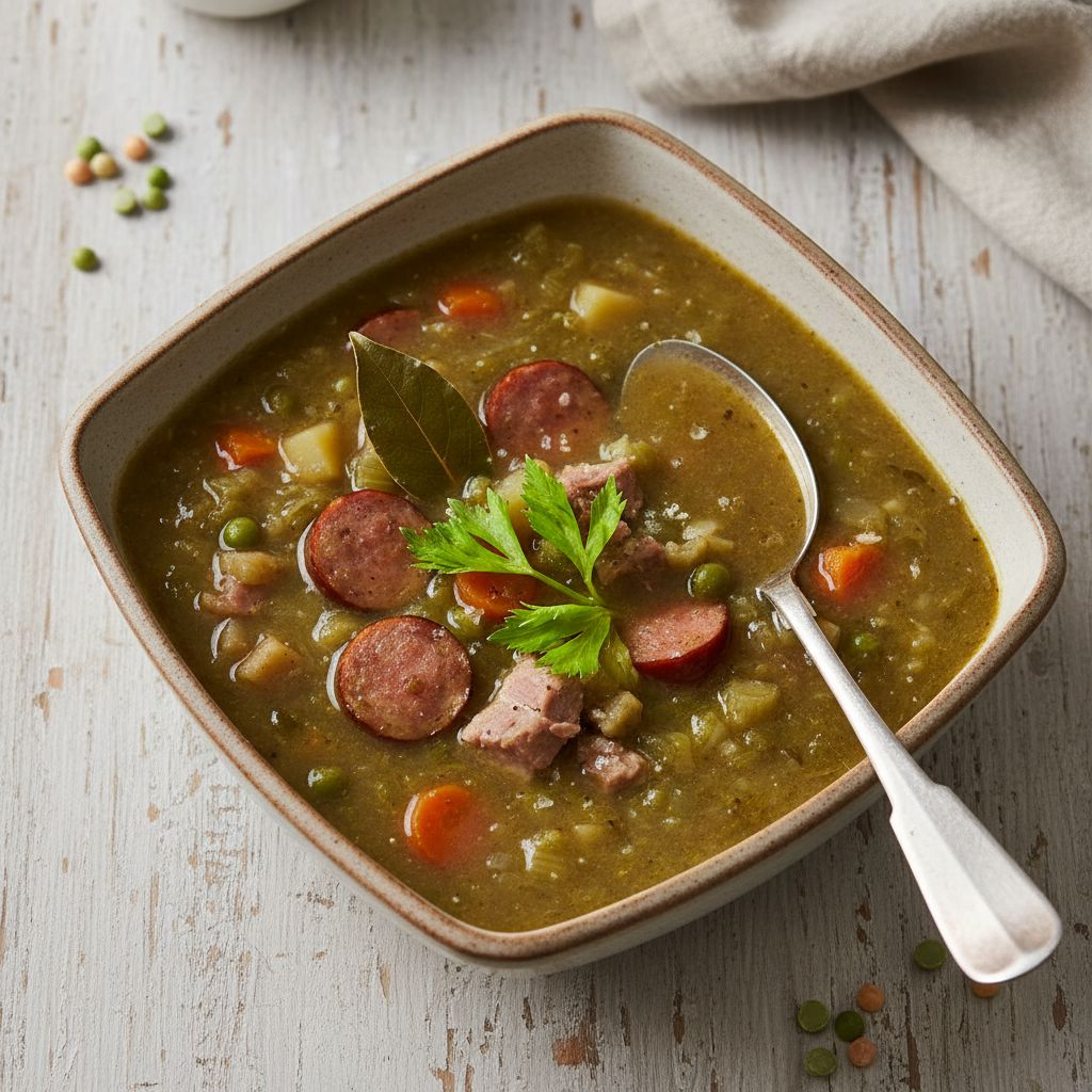Erwtensoep (Dutch Split Pea Soup) — recipe cover