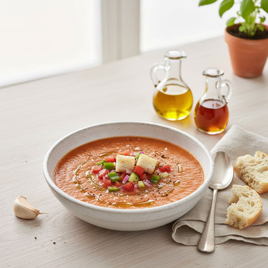 Traditional Spanish Gazpacho — recipe cover