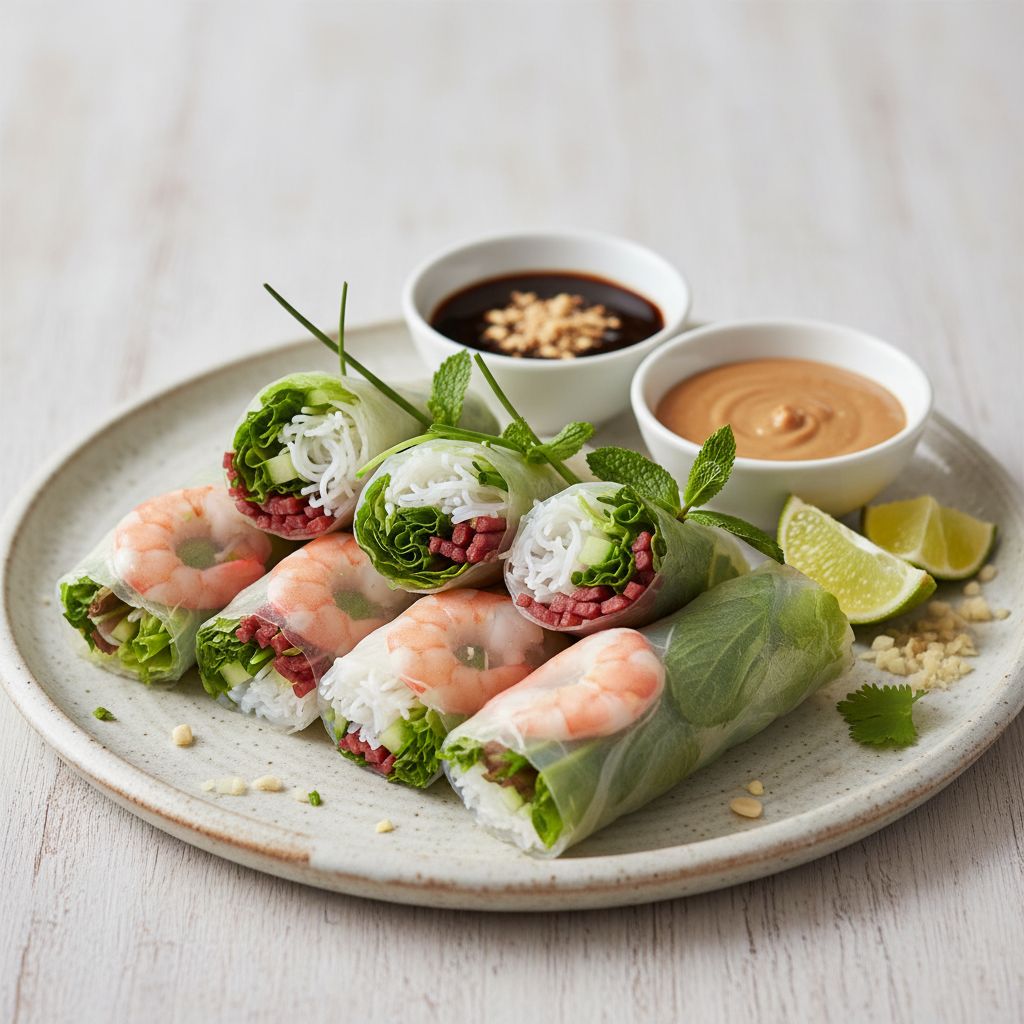 Vietnamese Spring Rolls (Gỏi Cuốn) — recipe cover