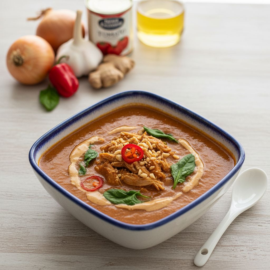 West African Groundnut Soup — recipe cover