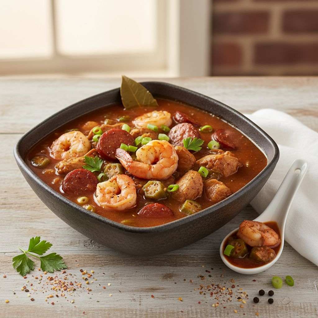 Classic Cajun Gumbo — recipe cover