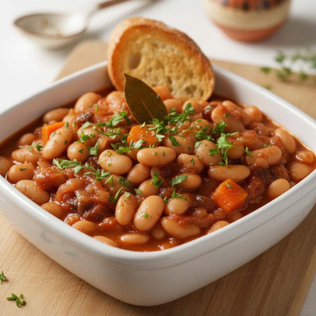 Iahnie de Fasole (Romanian Bean Stew) — recipe cover