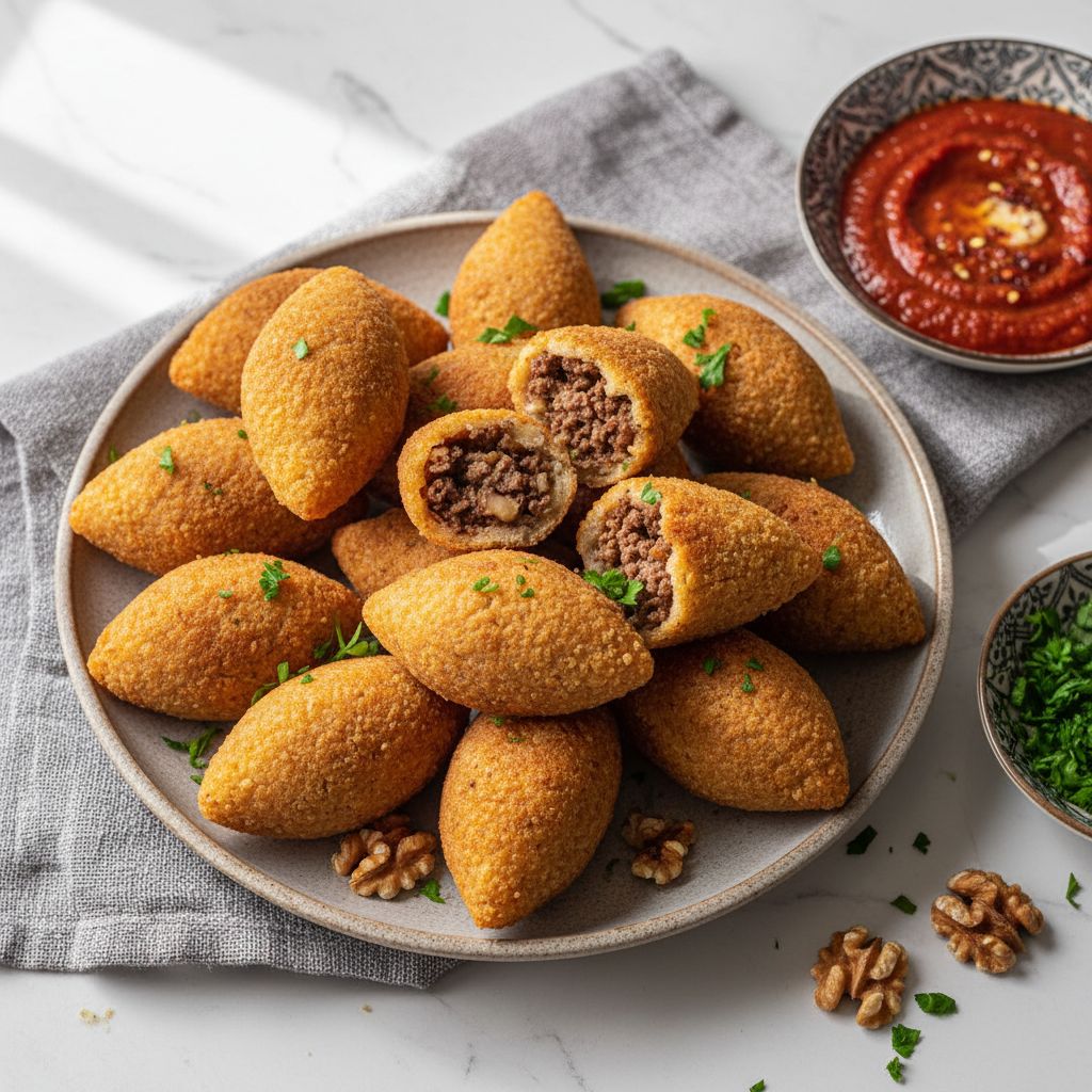 İçli Köfte (Stuffed Bulgur Shells) — recipe cover