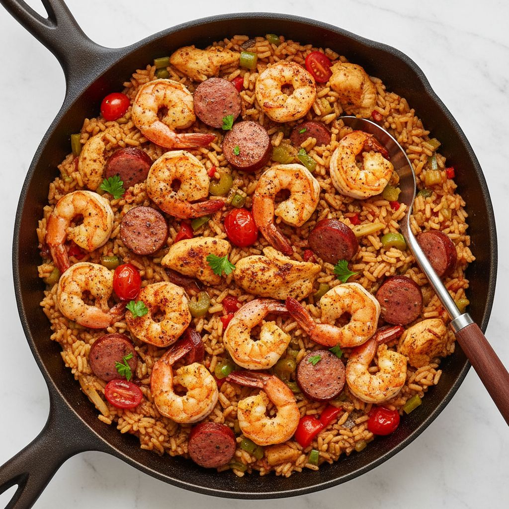 Cajun Jambalaya — recipe cover