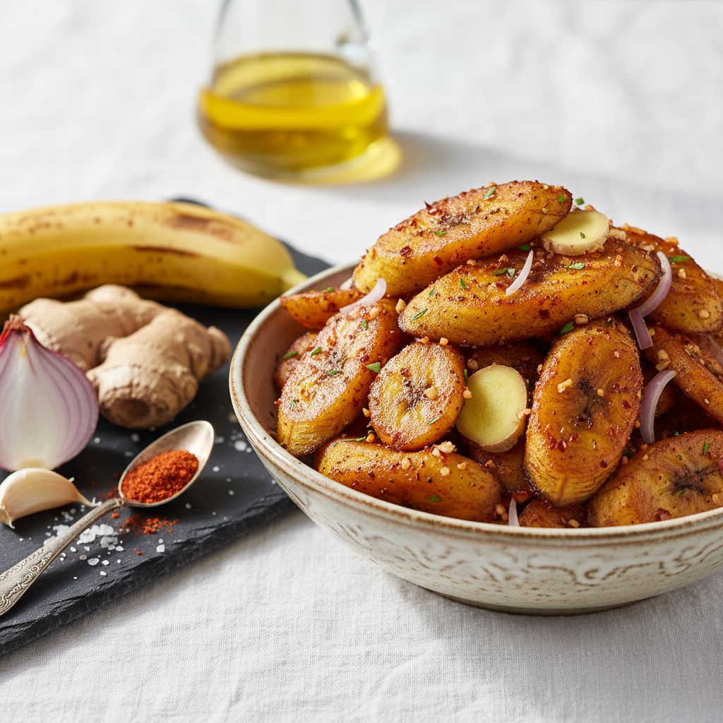 Kelewele (Spiced Fried Plantains)