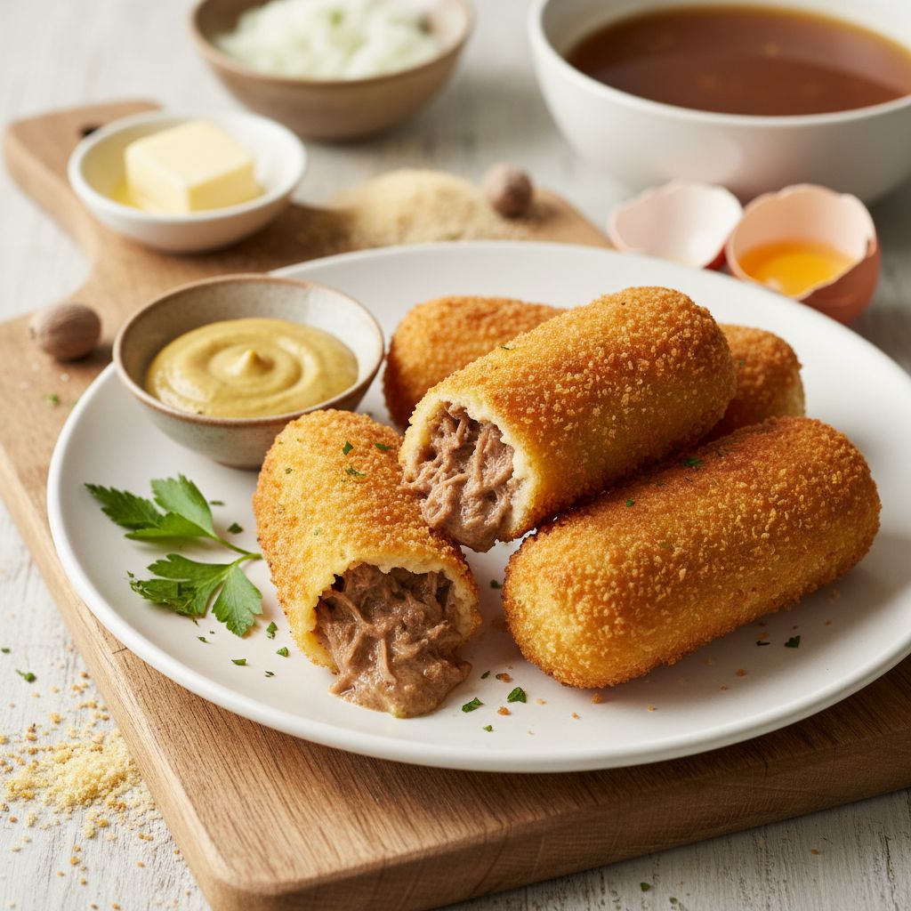 Traditional Dutch Kroket — recipe cover
