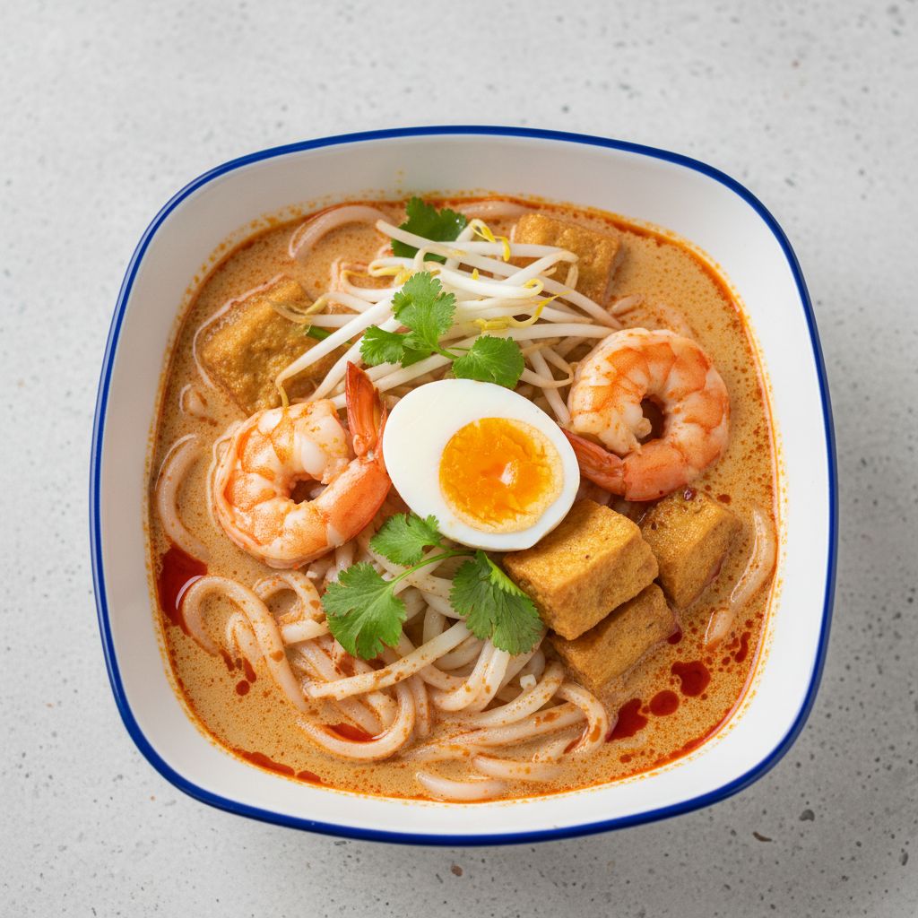 Classic Singaporean Curry Laksa — recipe cover