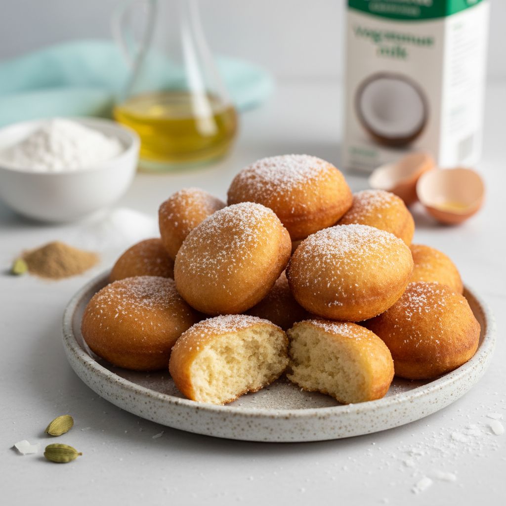 Mandazi (East African Coconut Doughnuts) — recipe cover