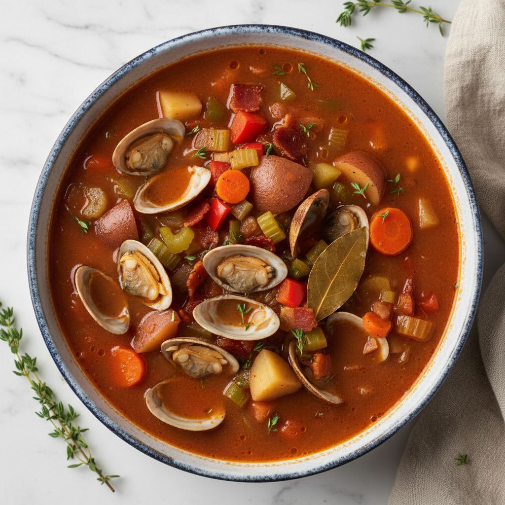 Manhattan Clam Chowder — recipe cover