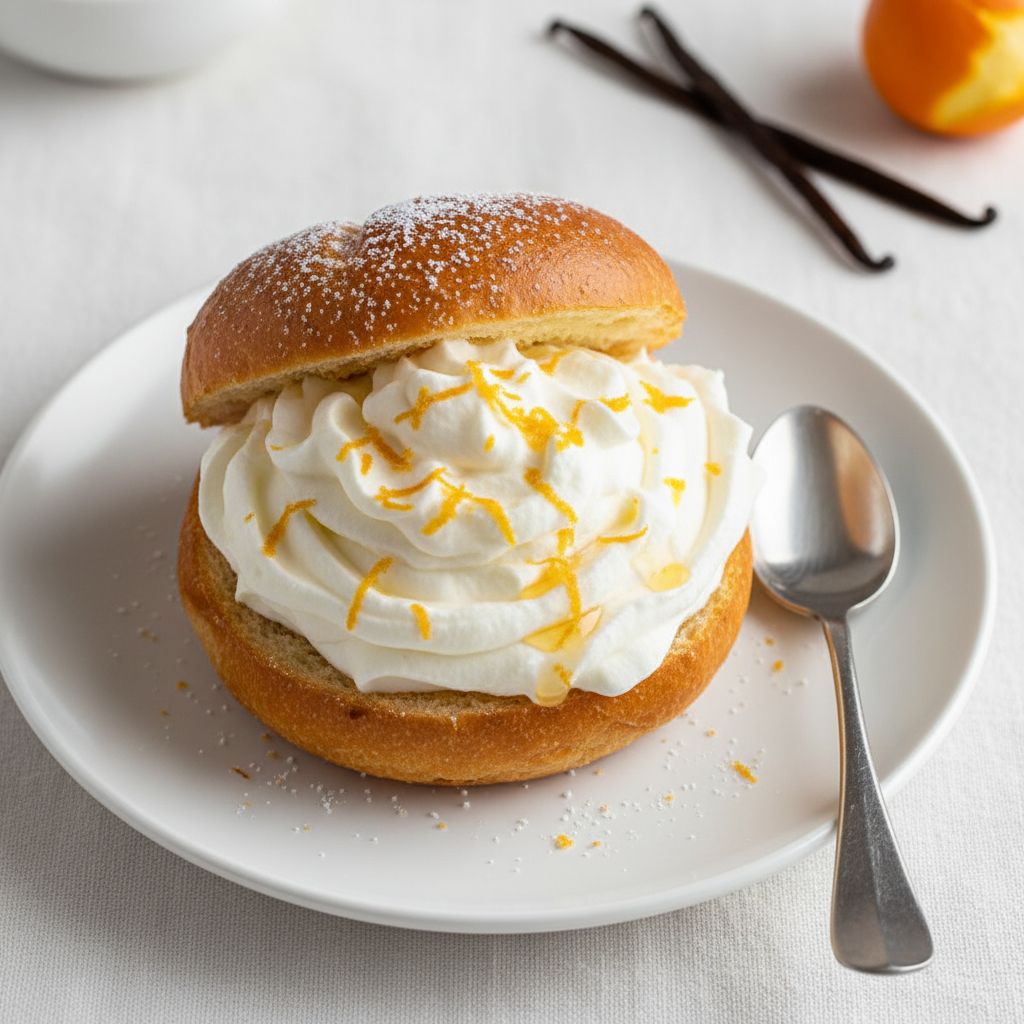 Maritozzo with Whipped Cream — recipe cover