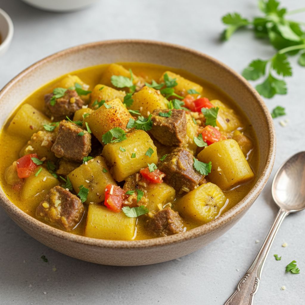 Matoke (Ugandan Green Banana Stew) — recipe cover