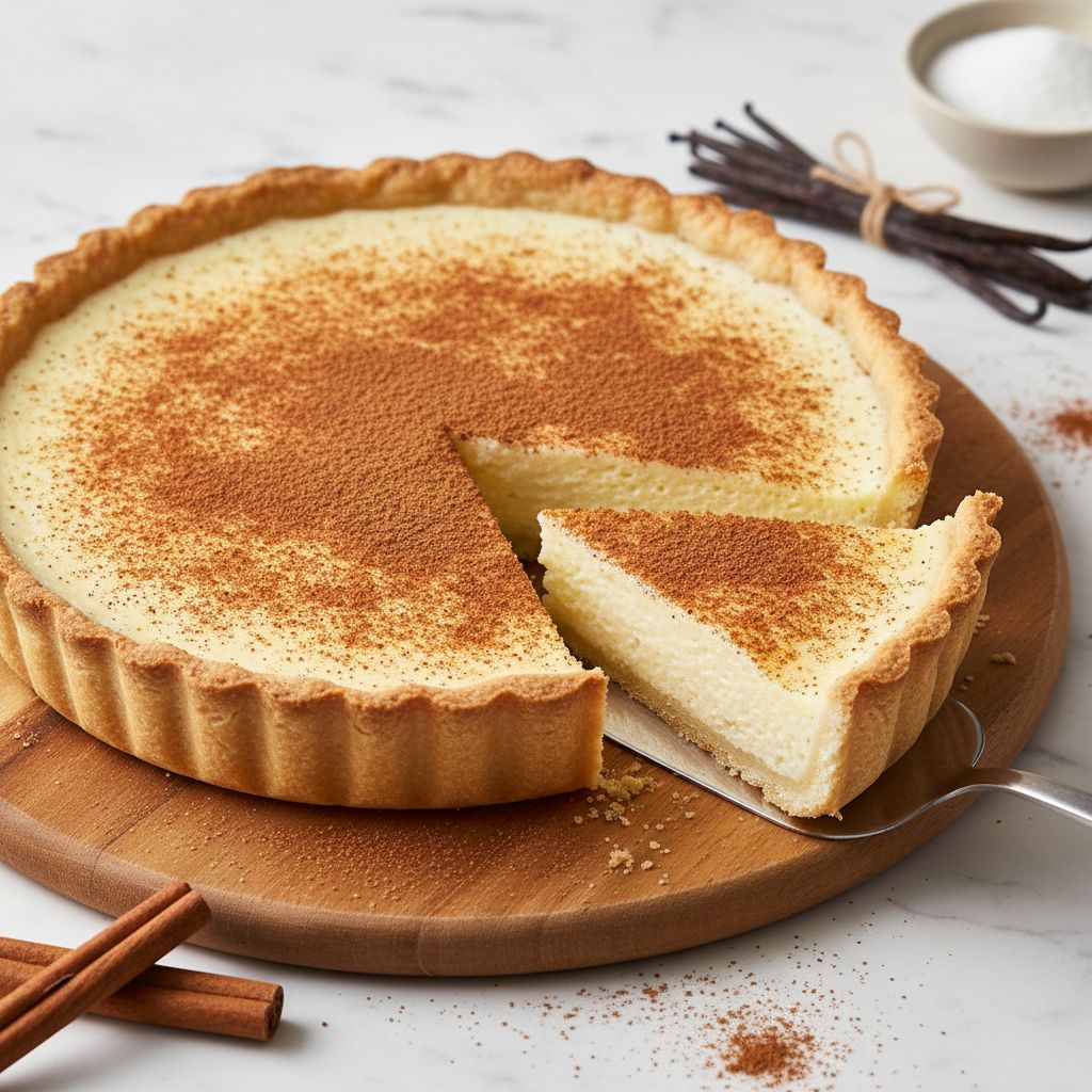 Melktert (South African Milk Tart) — recipe cover