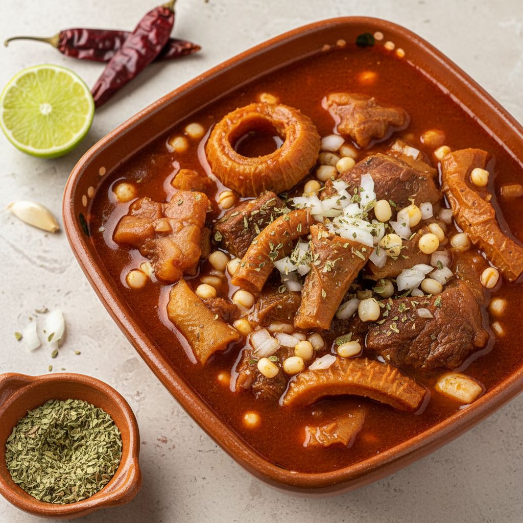 Traditional Mexican Menudo — recipe cover