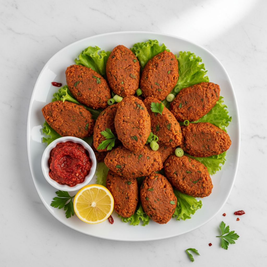 Red Lentil Patties (Mercimek Köftesi) — recipe cover