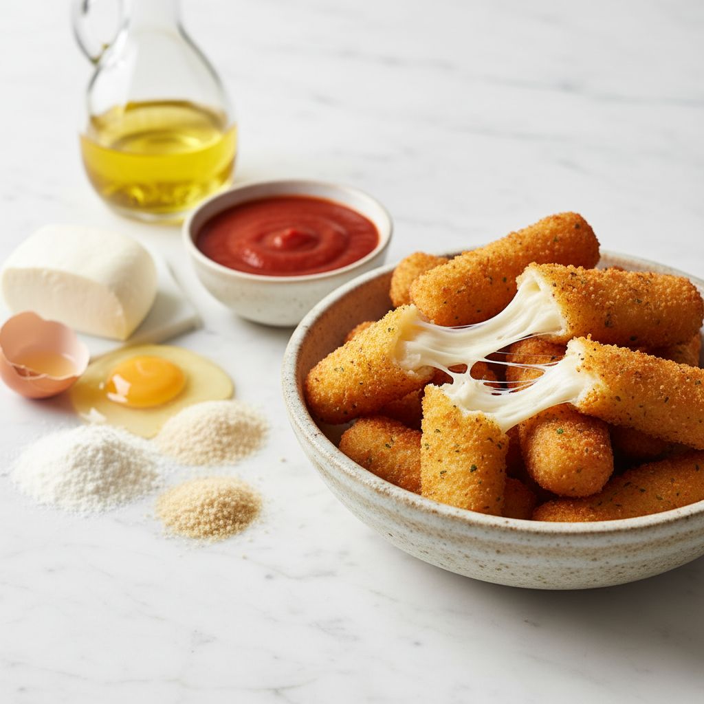 Mozzarella Sticks — recipe cover