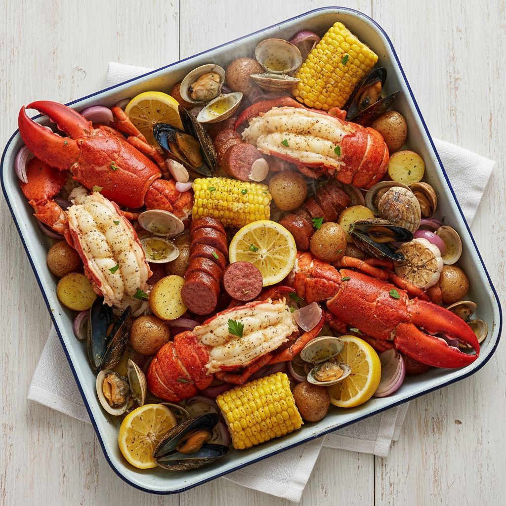New England Clam Bake — recipe cover