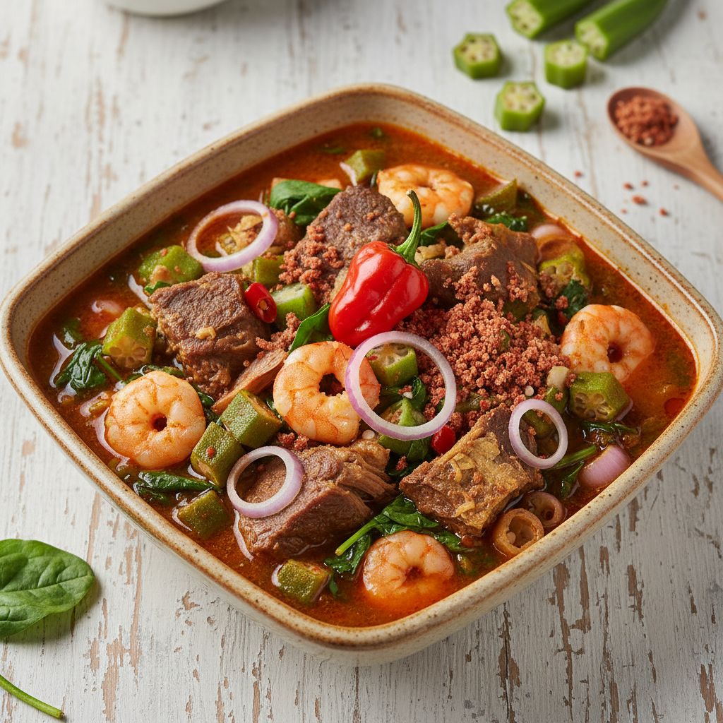 Authentic African Okra Soup (Ila Alasepo) — recipe cover