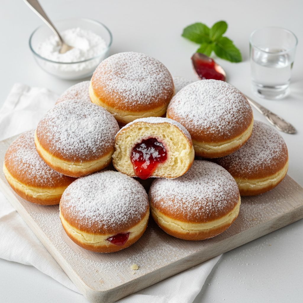 Pączki (Polish Doughnuts) — recipe cover