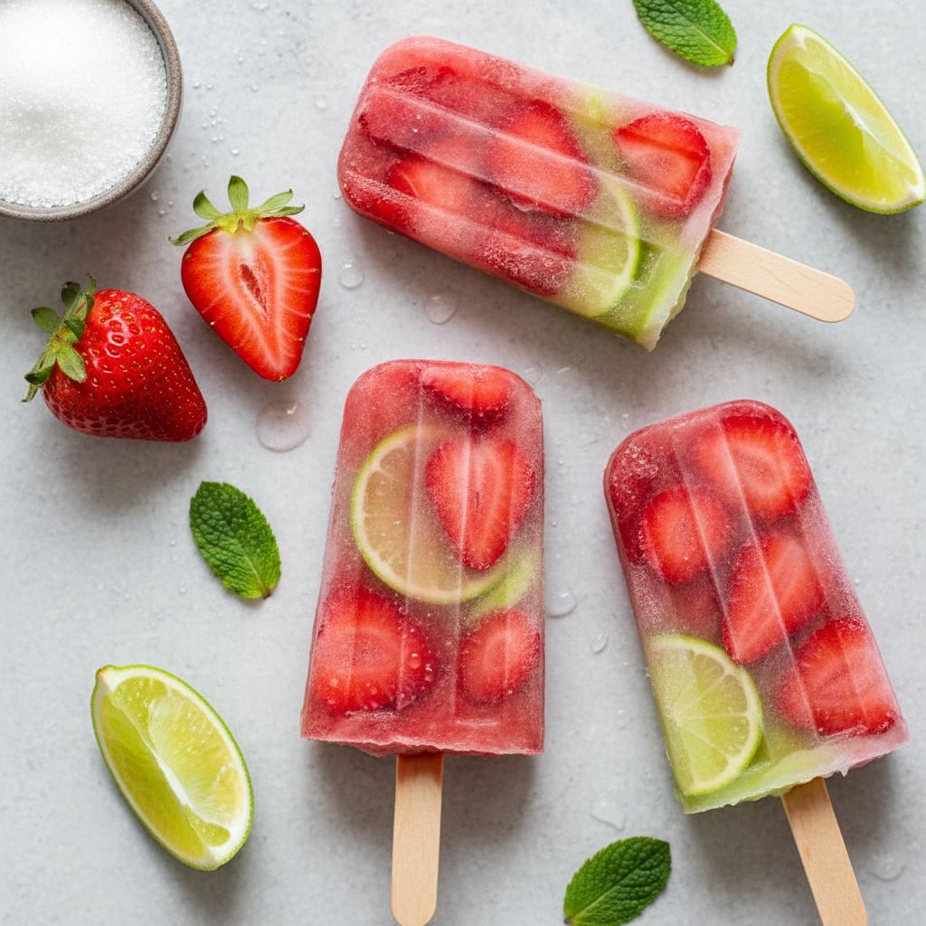 Paleta de Hielo (Mexican Fruit Popsicles) — recipe cover