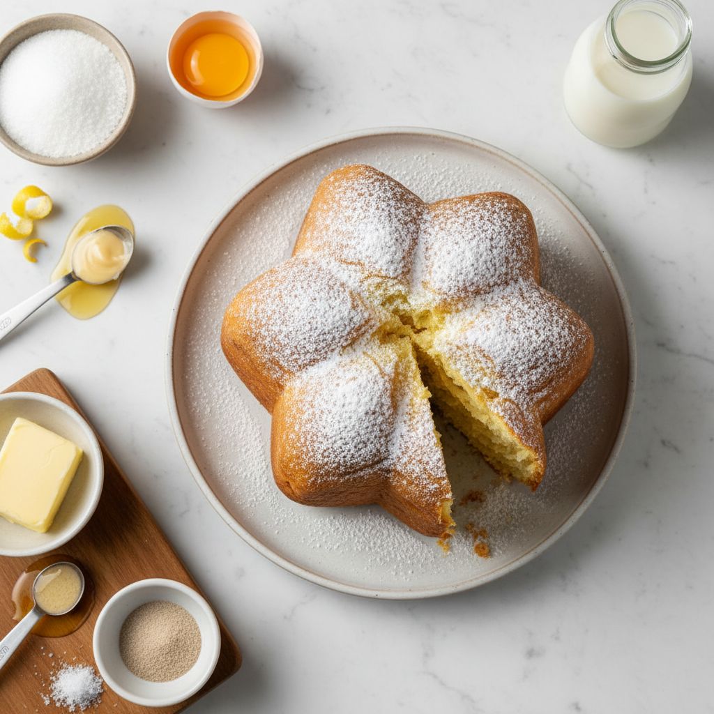 Traditional Italian Pandoro — recipe cover