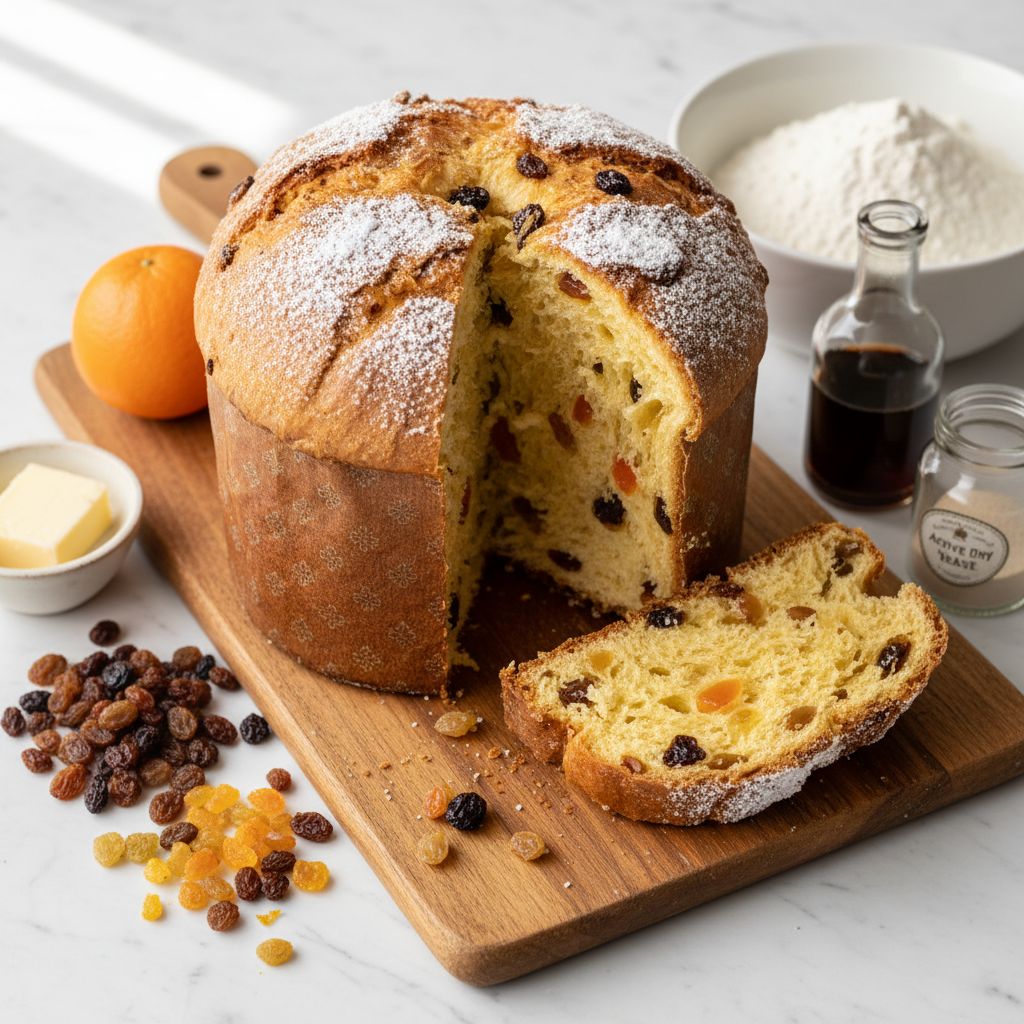 Traditional Italian Panettone — recipe cover