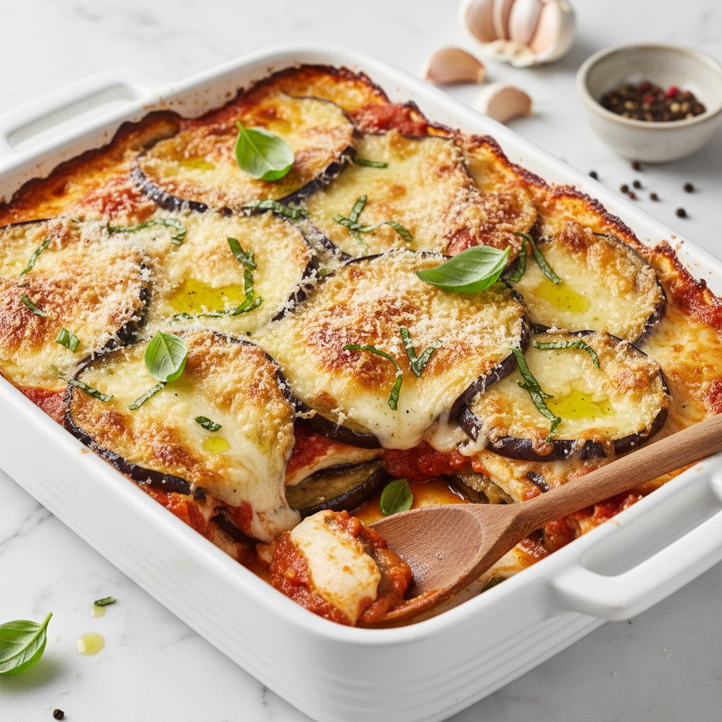 Parmigiana di Melanzane — recipe cover