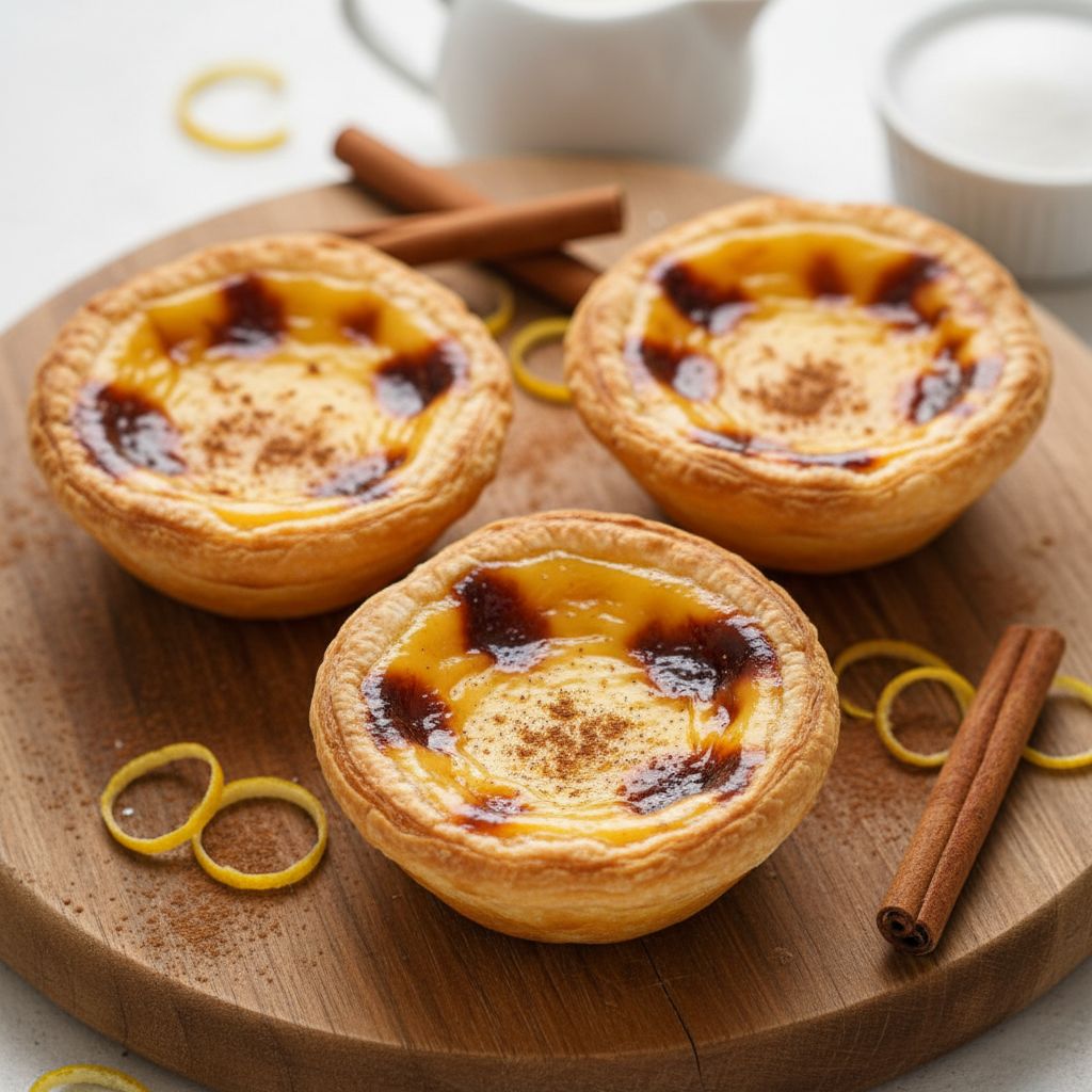 Pastel de Nata (Portuguese Custard Tart) — recipe cover