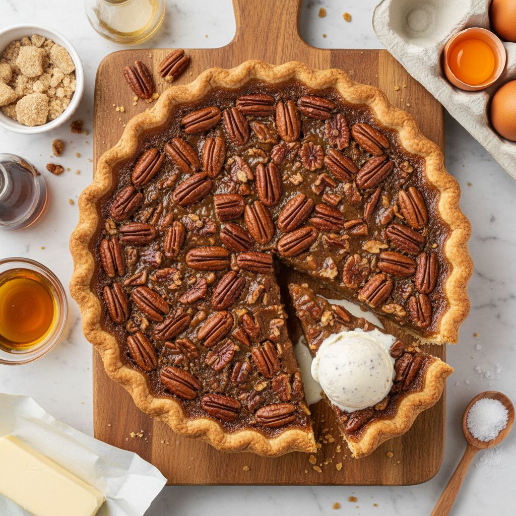 Classic American Pecan Pie — recipe cover