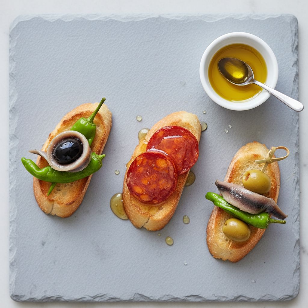 Classic Spanish Pintxos