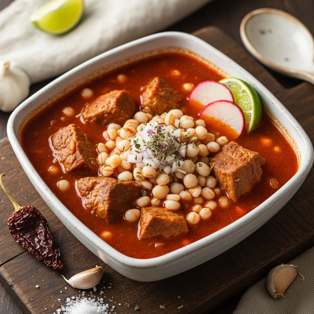 Traditional Pozole Rojo — recipe cover