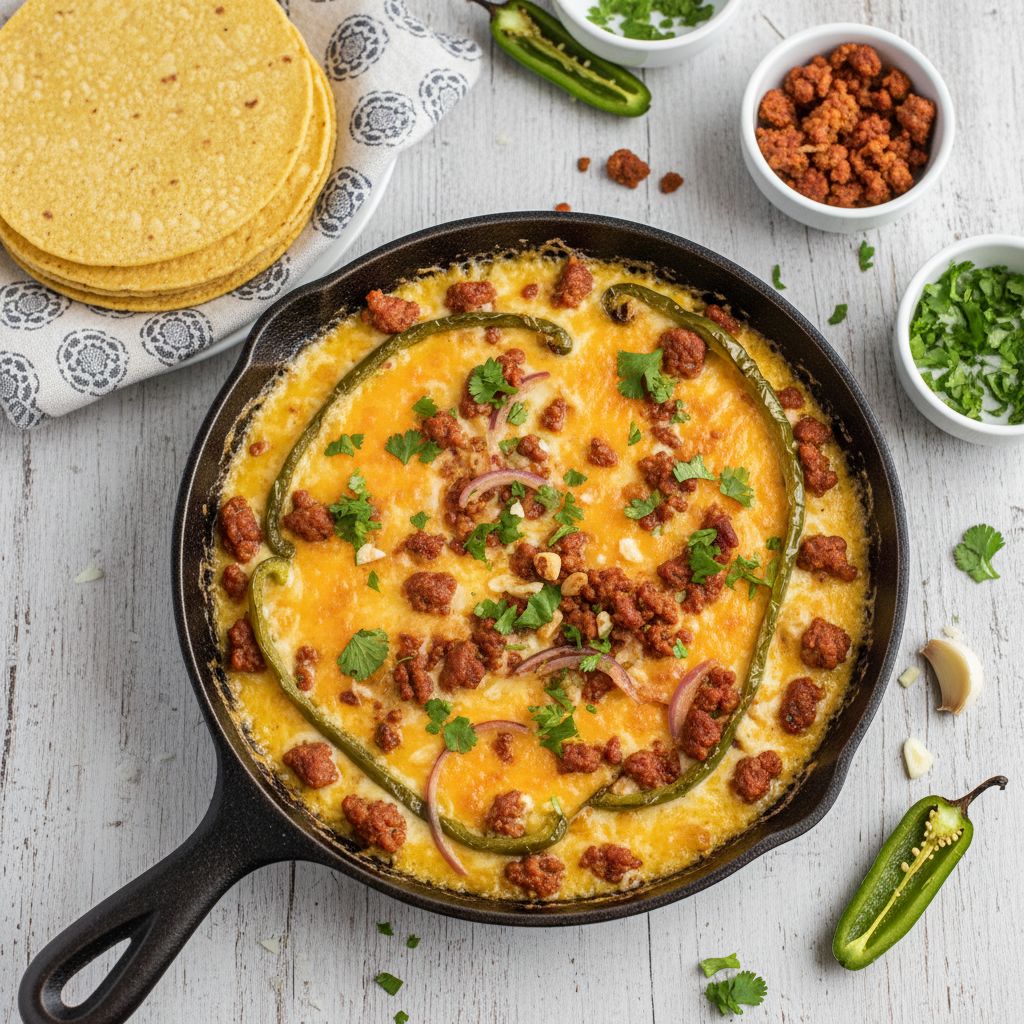 Queso Fundido — recipe cover