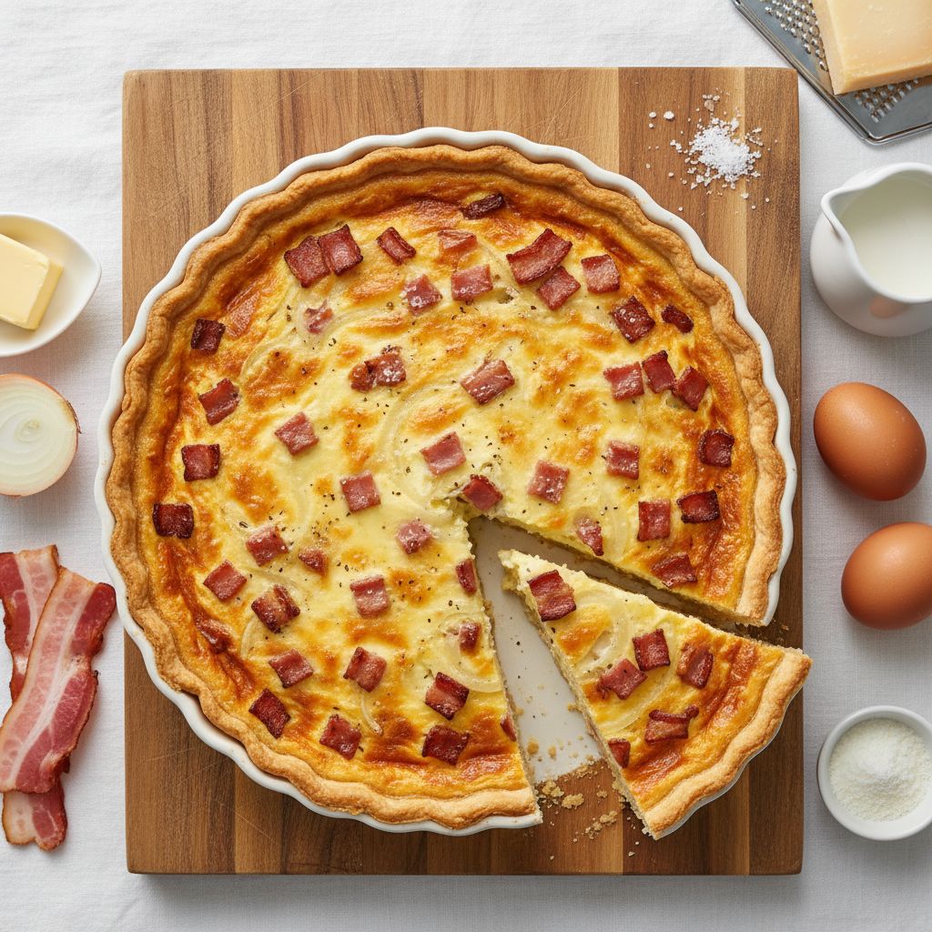 Classic Quiche Lorraine — recipe cover