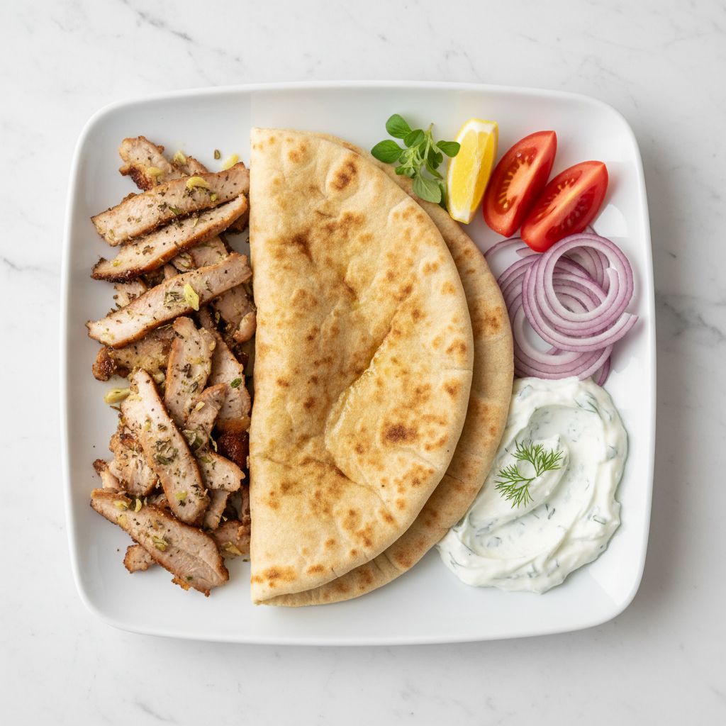 Traditional Greek Gyros — recipe cover