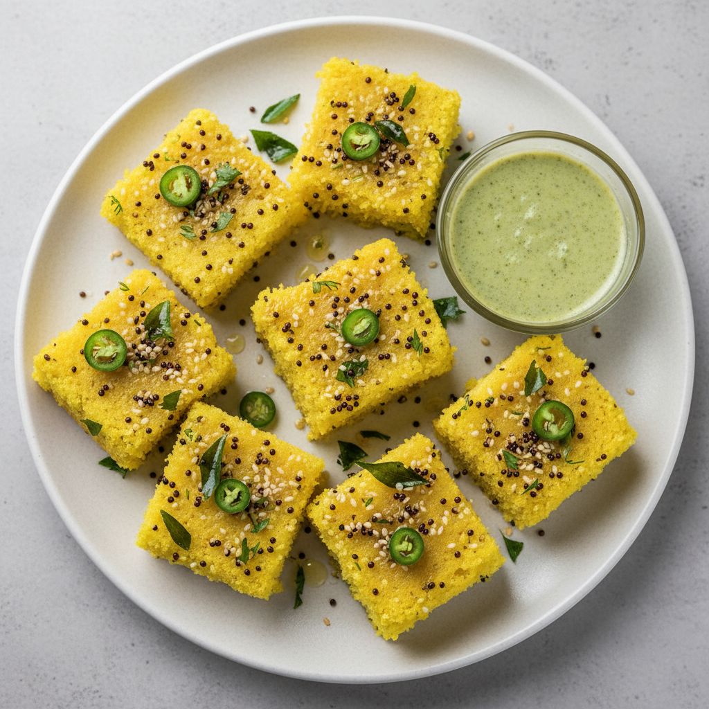 Dhokla — recipe cover