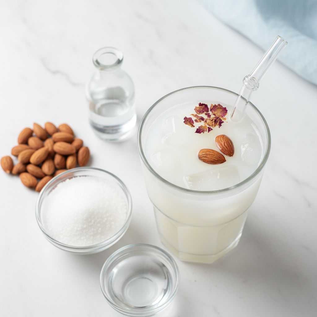 Soumada (Traditional Almond Syrup Drink) — recipe cover